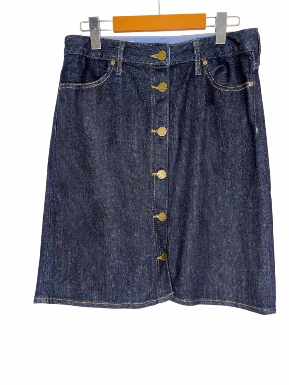 Gap 1969 Women's Button-Front Denim Skirt